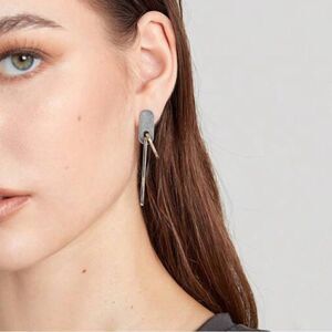 Geo dangle earrings #1110